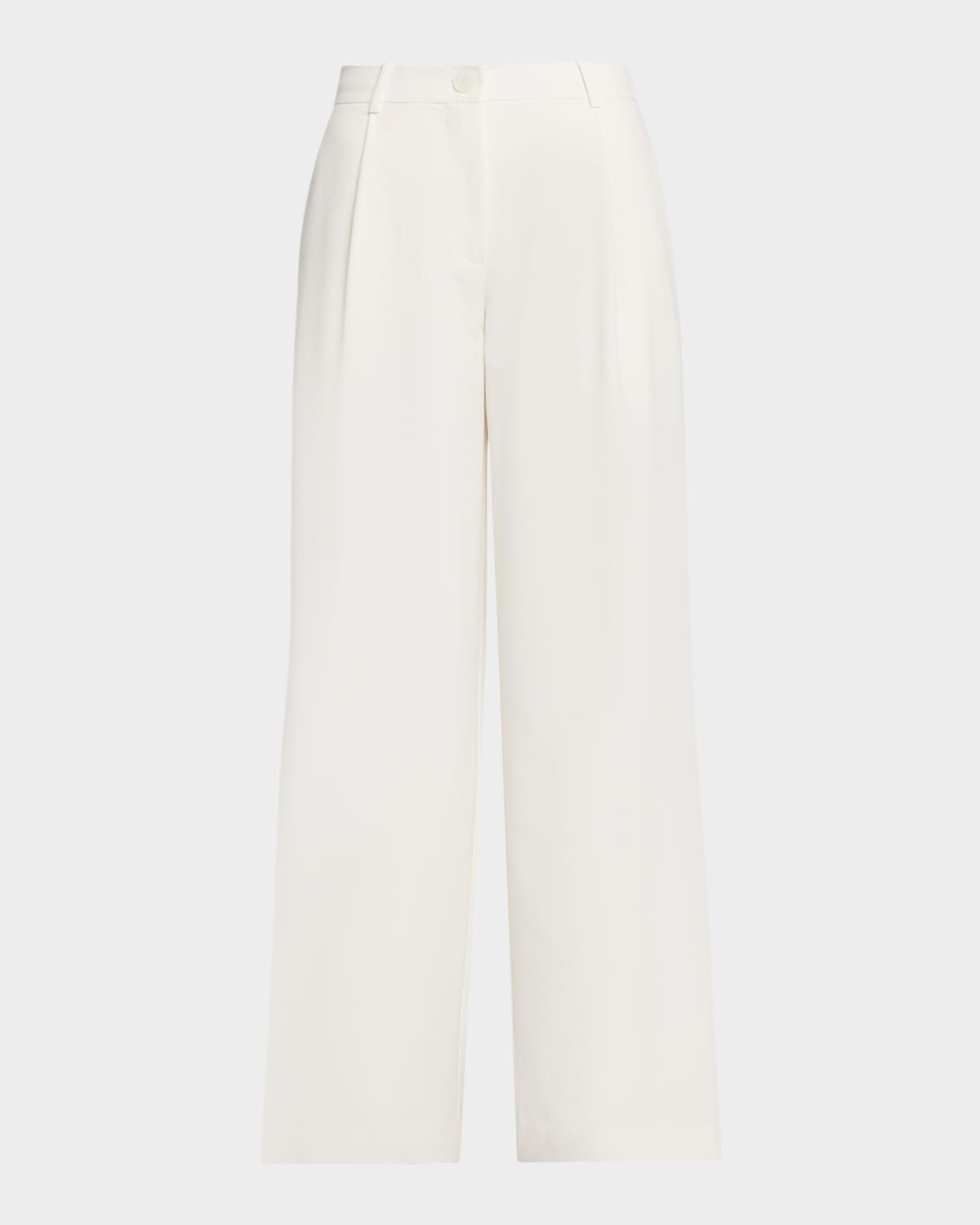 Solara Pleated Wide-Leg Trousers