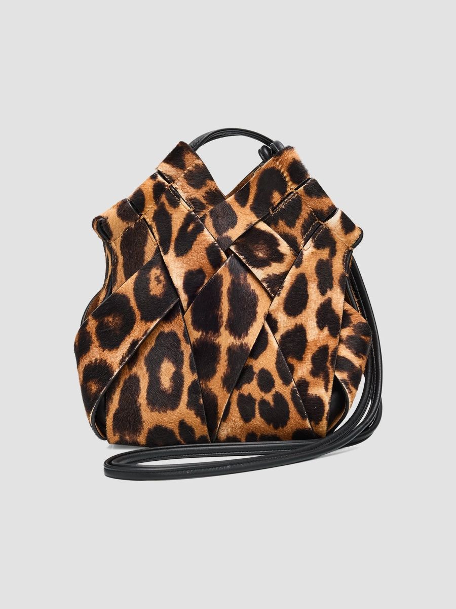 Ulla Johnson Women's Charlotte Leopard Calf-Hair Crossbody Bag - Leopard