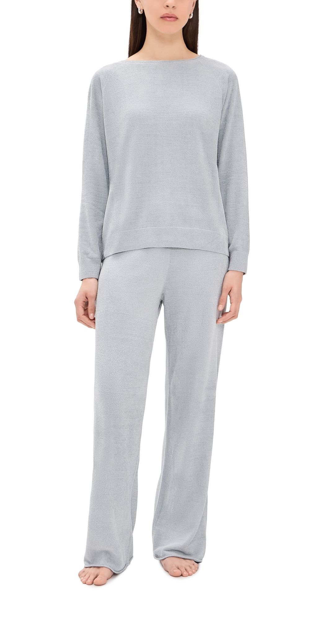 Barefoot Dreams Jersey Roll Set Frost XS