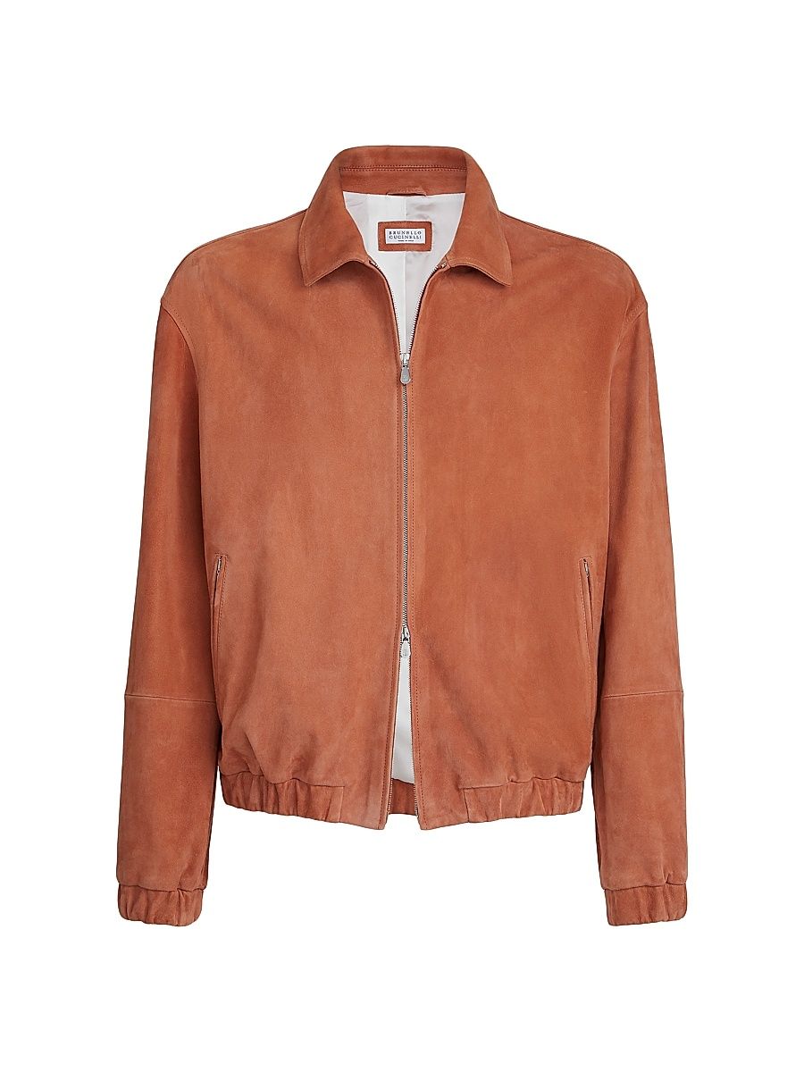 Men's Country Suede Outerwear Jacket - Apricot - Size XXXL