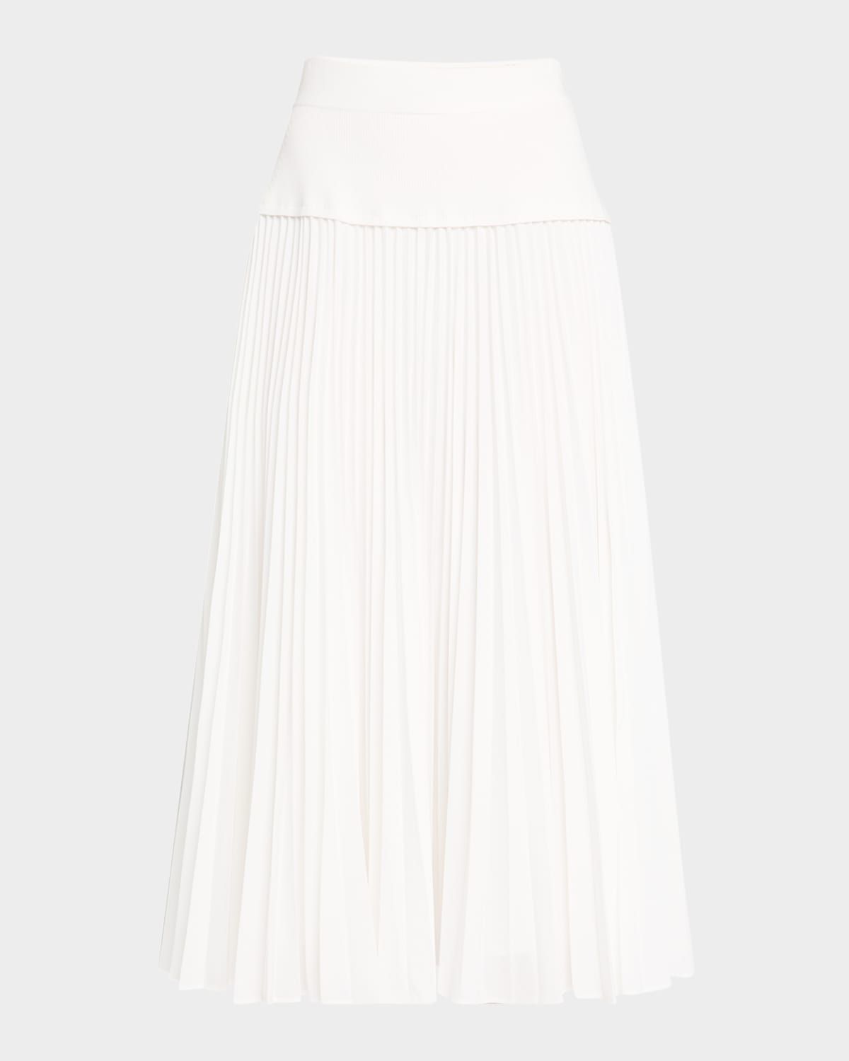 Stella Pleated Combo Skirt