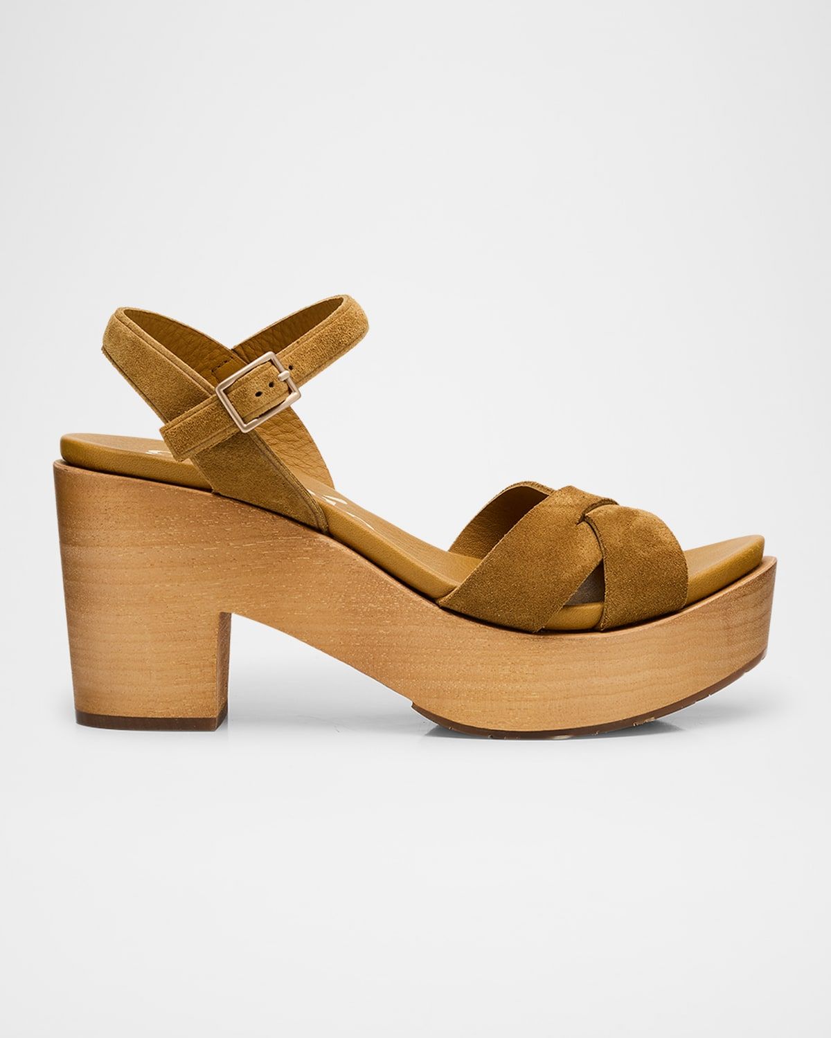 Dalys Suede Platform Wedge Sandals