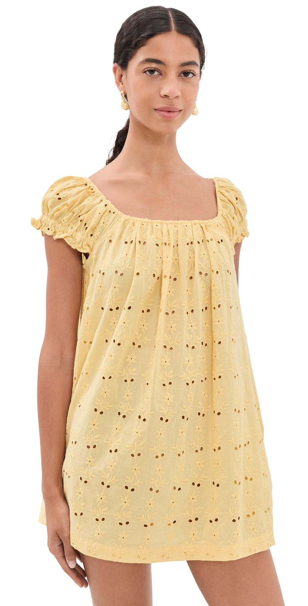La Maregold Ophelia Mini Dress Dandelion Yellow XS